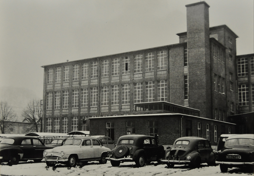 Vue extérieure de la tranche 1 du Louvre