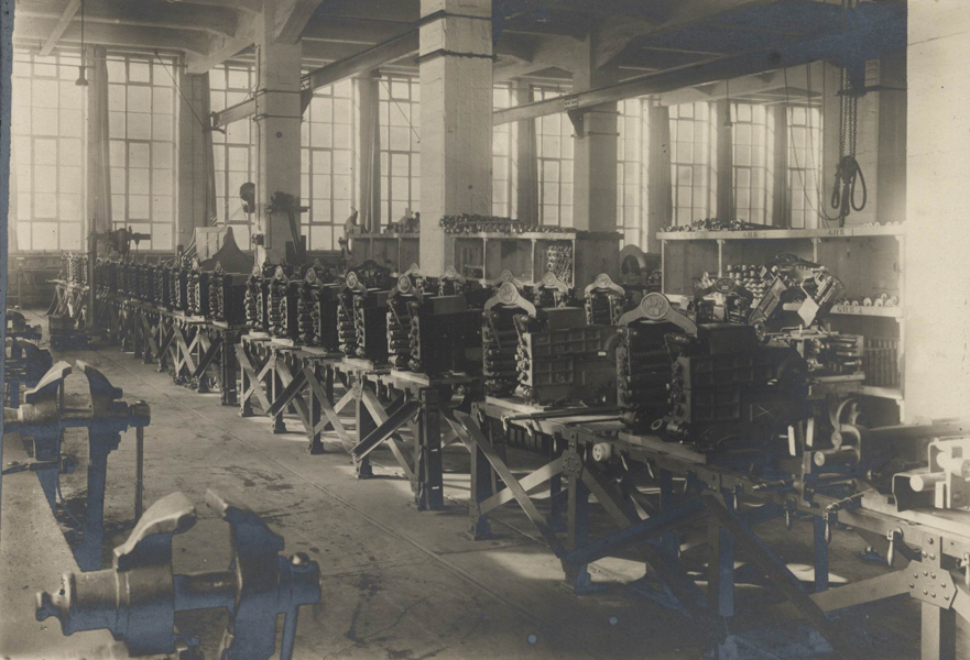 Vue intérieure du Louvre - Hall d'assemblage