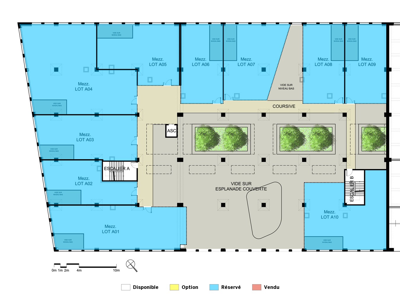 Plan de niveau - RDC haut